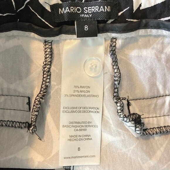 🔥 3/$15 🔥 Mario Serrani Bermuda Shorts Stretch Tummy Control Summer Resort 8 - Picture 3 of 4